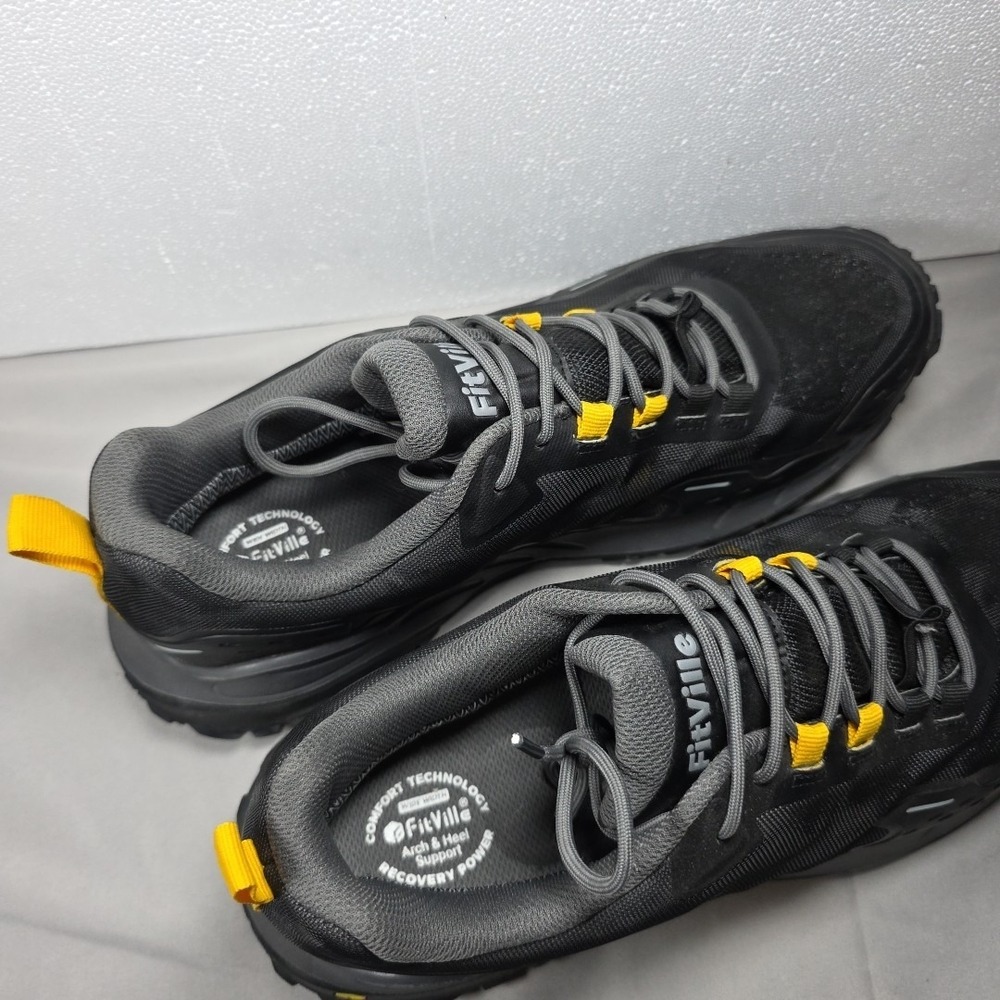 FitVille Men Extra Wide Waterproof‎ Walking Shoes Size 12W - Picture 3 of 5